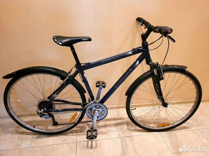 Велосипед гибрид author horizon