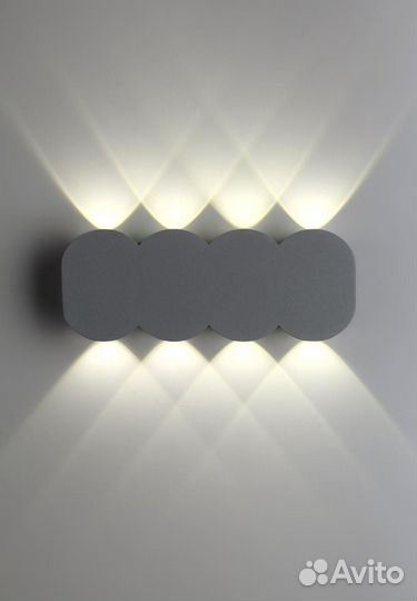 Уличный настенный светодиодный светильник Novotech Street Calle 358561