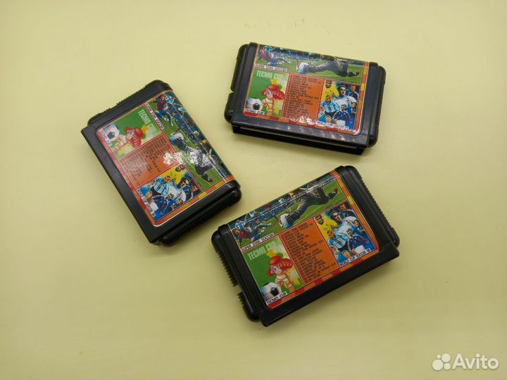 24244 Картриджи с играми для Sega 3 шт