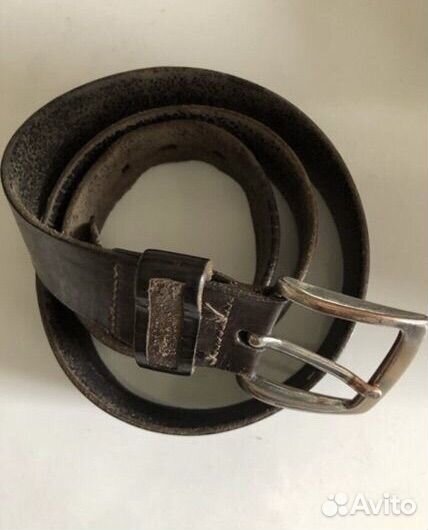 Мужской кожаный ремень Marlboro Classic