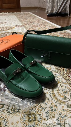 Обувь женская и сумка бренда Hermes