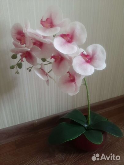Орхидея фаленопсис, искусственный цветок