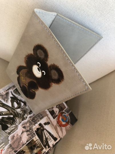 Обложка на паспорт кожа подарок ручная работа