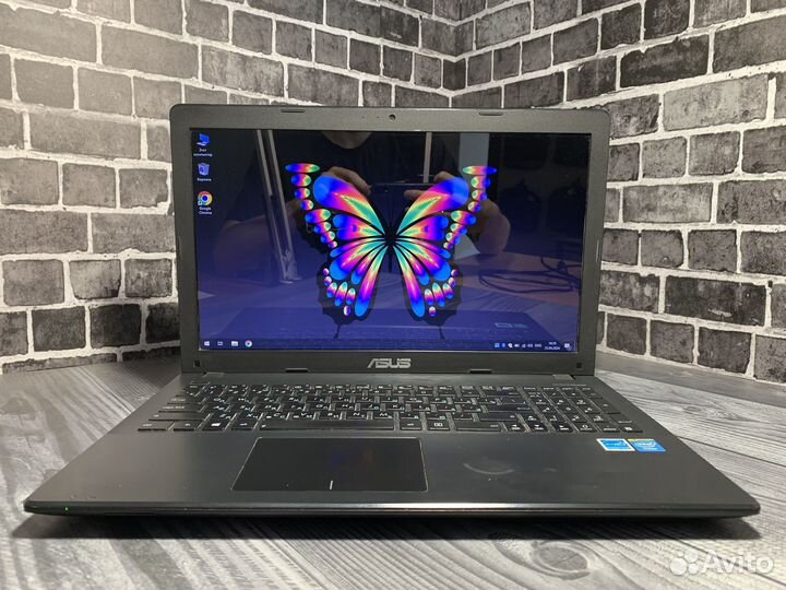 Ноутбук Asus intel/4gb/ssd
