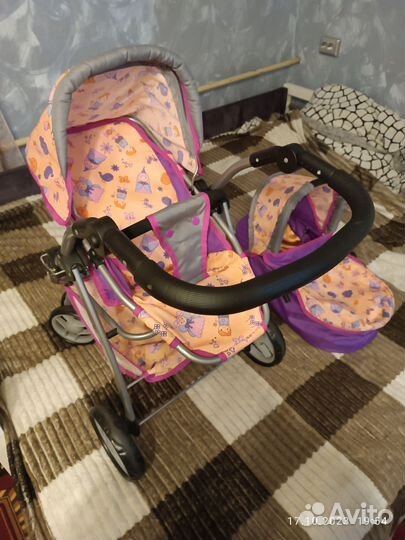 Коляска для кукол 2 в 1
