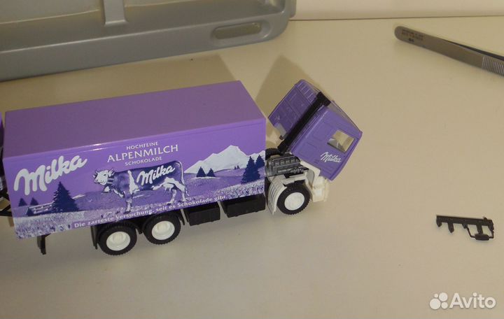 Модель volvo F12, milka, albedo 1/87