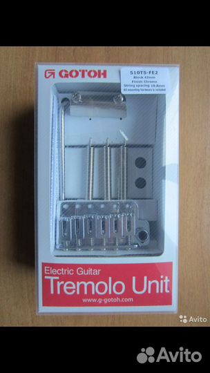 Бридж тремоло stratocaster gotoh ns510ts-FE2, хром