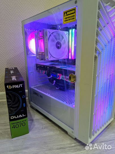 Игровой пк rtx 4070 / ryzen 5 5600