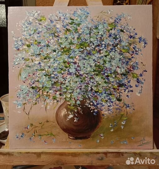 Картина незабудки