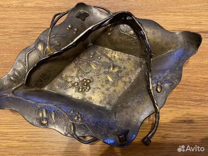 Конфетница/фруктовница старинная антиквариат