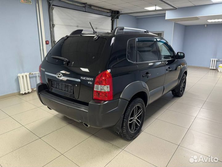 Hyundai Tucson 2.7 AT, 2008, 219 379 км