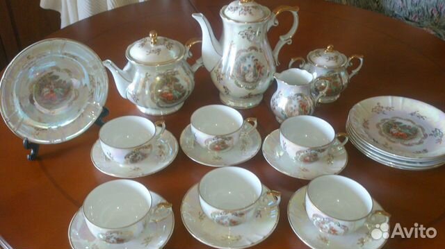Чайный набор- Osсar Schlegelmilch По частям