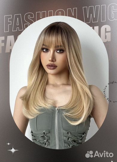 Парик блонд