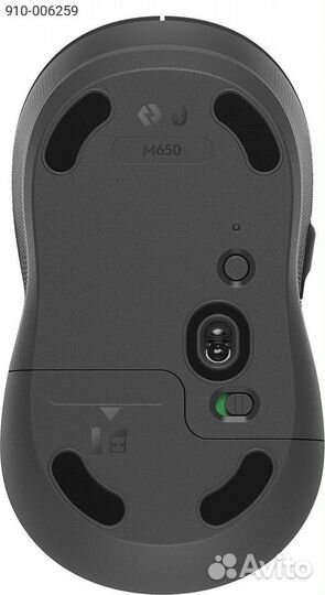 910-006259, Мышь Logitech M650 Беспроводная тёмно