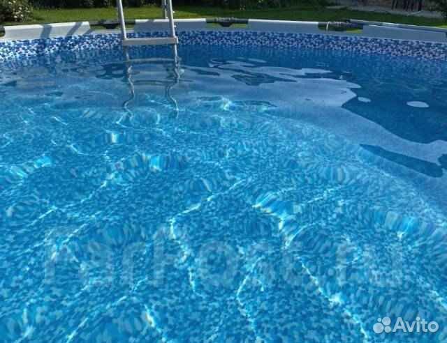 Бассейн Bestway 366х122 см с тентом и лестницей