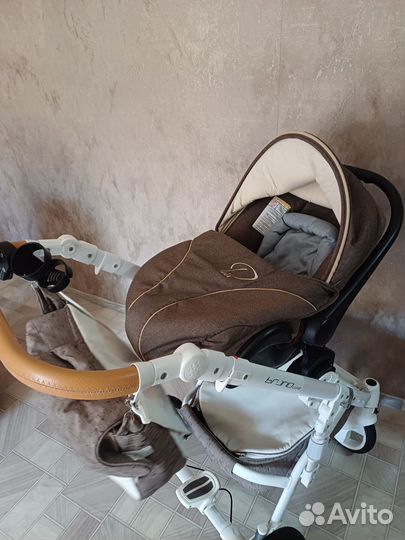 Коляска riko bruno luxе 3 в 1