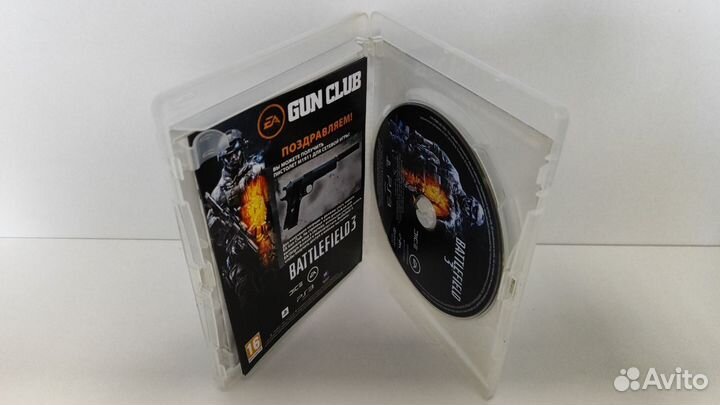 Battlefield 3 (PS3) диск