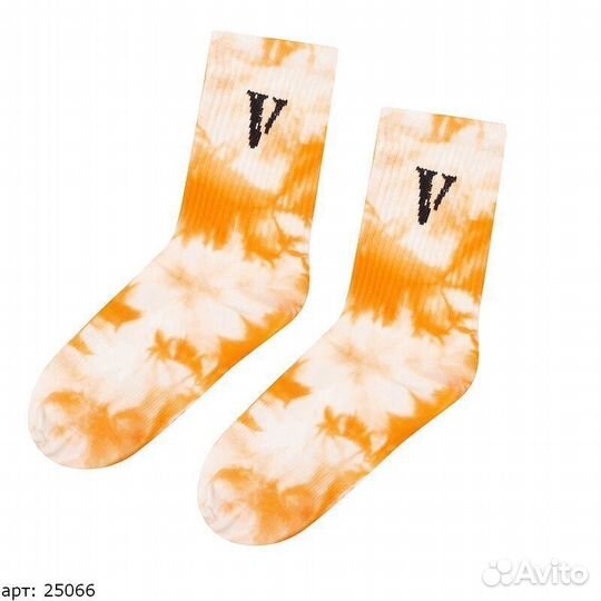 Носки Vlone Оранжевые