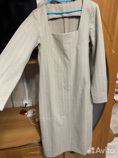 Платье теплое