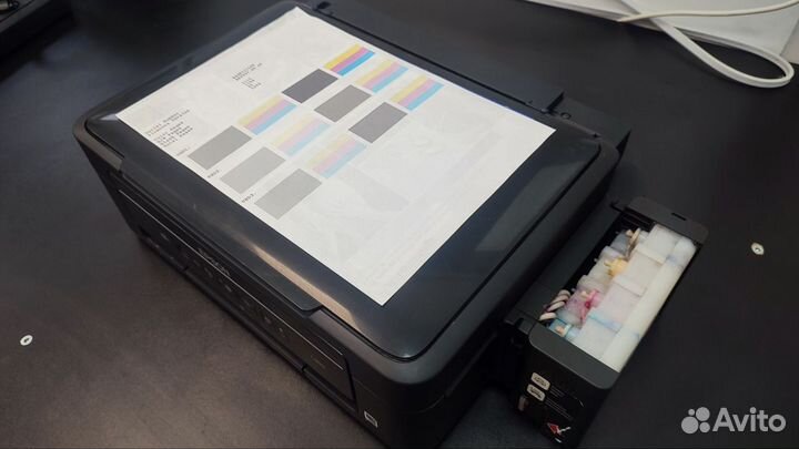 Принтер струйный Мфу Epson L355 wifi рабочий