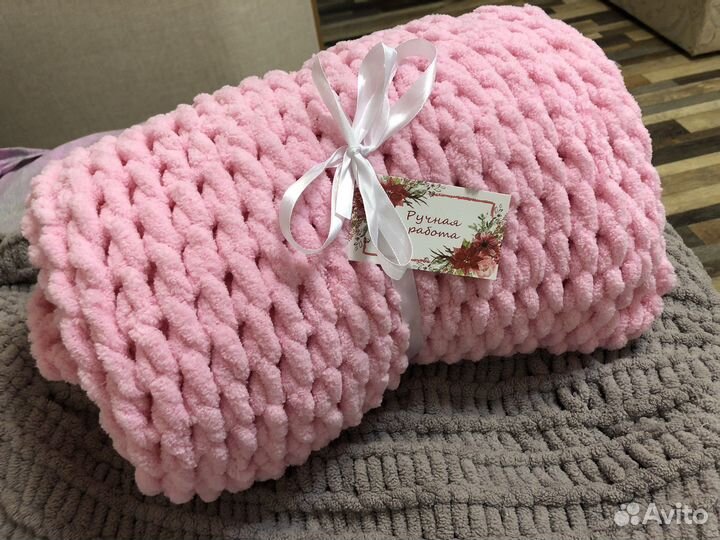 Плед ручной работы