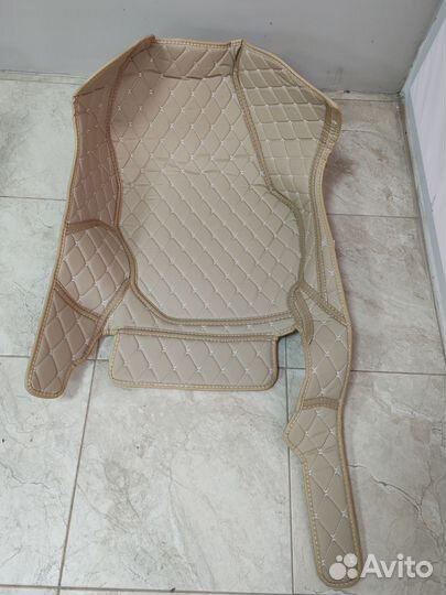 Ковры 3D из экокожи для volvo xc70 2008-2016 г