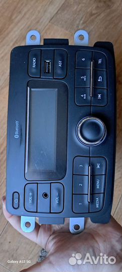 Штатная магнитола LADA x-ray