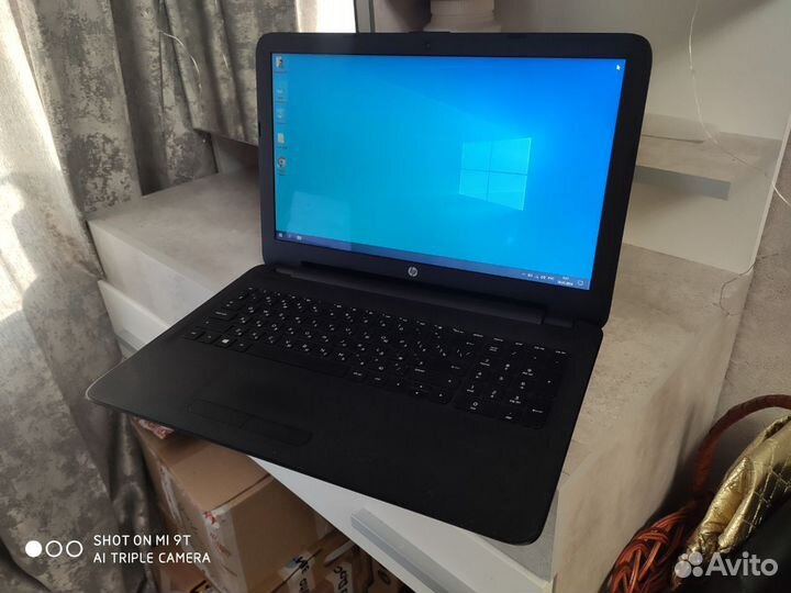 Ноутбук HP - 15-ac071ur проц два ядра, озу 4гб