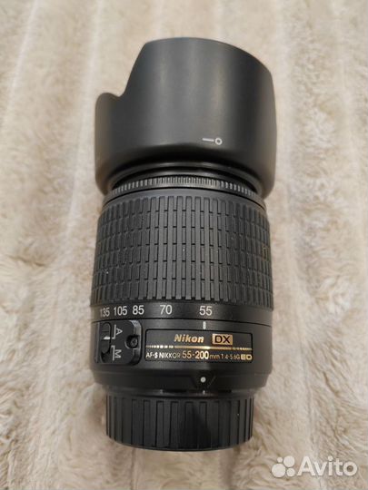 Объектив для nikon DX AF-S nikkor 55-200mm
