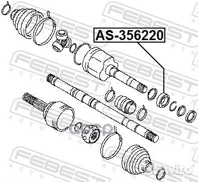 Подшипник привода колеса nissan X-trail T31 200