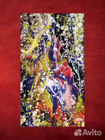 Картина абстракция