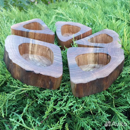 Подсвечник деревянный. Формы для воска