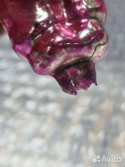 Ёлочная игрушка СССР на прищепке