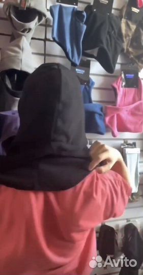 Балаклава — капюшон, флис — для подростков