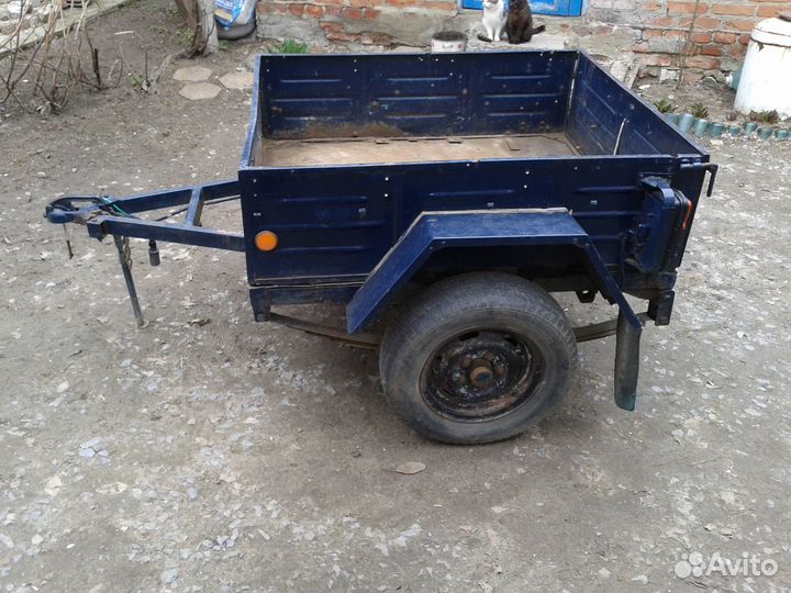 Прицеп легковой двухосный бу без документов