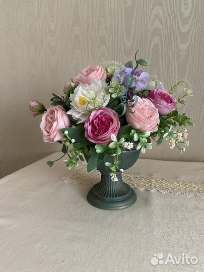 Цветочная композиция на стол