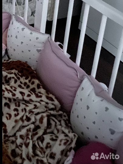 Бортики в детскую кроватку бу