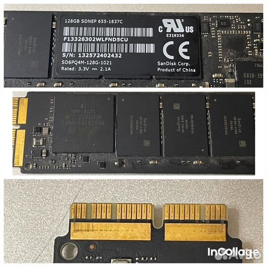 Macbook air 13 2013 на запчасти