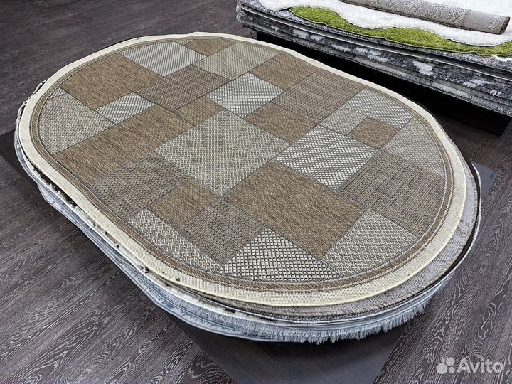 Ковер овальный для кухни 1.6х2.3