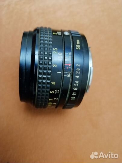 Объектив Ricon 50mm 2 Pentax k