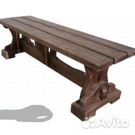 Садовая мебель из массива сосны