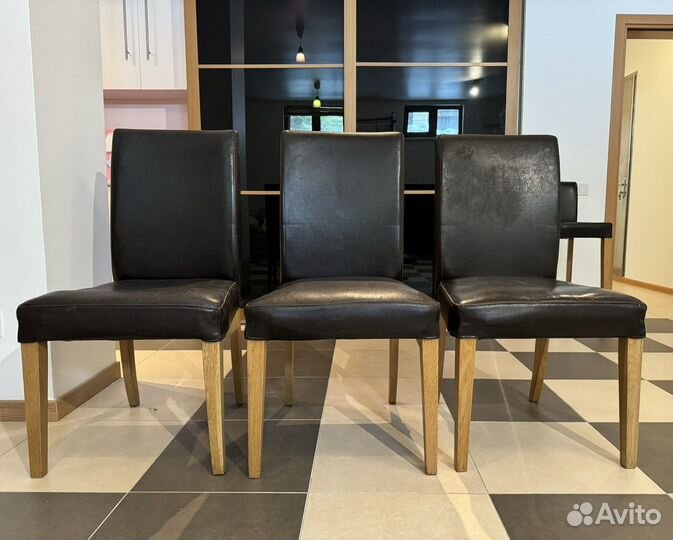 Стул IKEA Henriksdal кожа