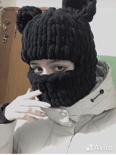 Балаклава вязаная