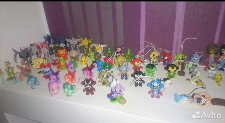 Игрушки из киндера разные коллекции