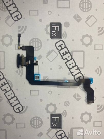 Шлейф с разъемом зарядки и микрофоном iPhone XS