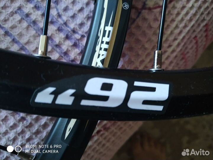 Колёса(велсет) новые 26 дюймов на промах и 2 спицы