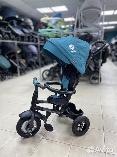 Складной трехколесный велосипед