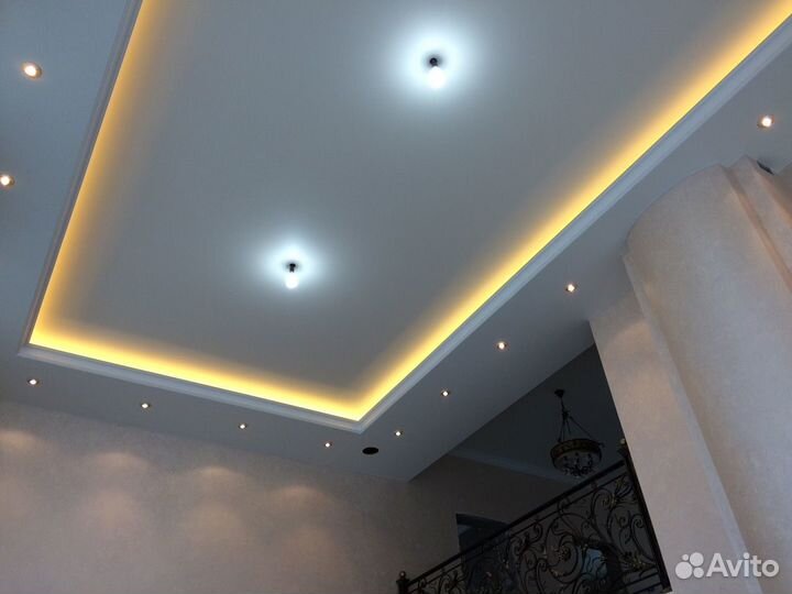 Натяжные потолки
