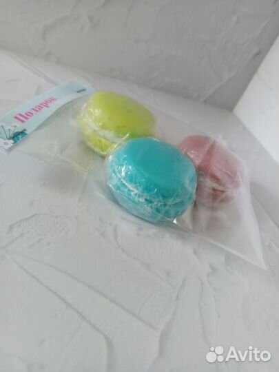 Мыло ручной работы набор макаронс
