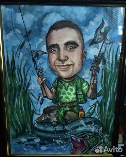 Шаржи, портреты на заказ